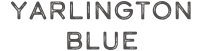 Yarlington Blue Cheese Logo in a dark grey font presented on a light grey background.